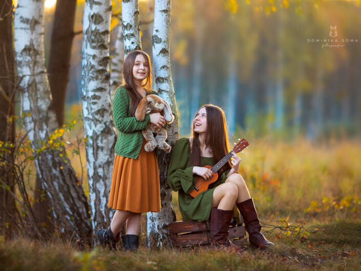 Dominika Sowa Fotografia - Sesja jesienna w lesie